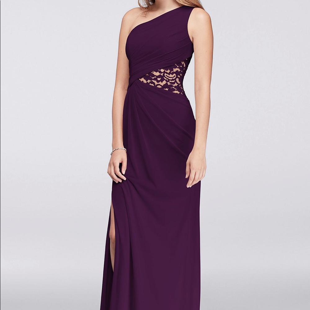 David's bridal bachelorette dress